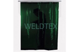 Штора сварочная Weldtex PVC темно-зеленая (цена за м²)