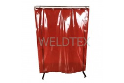 Штора сварочная Weldtex PVC красная, 1400х1800