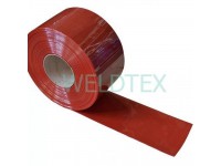 Штора сварочная Weldtex PVC, полоса 300х3мм, красная (цена за метр)