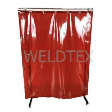 Штора сварочная Weldtex PVC красная, (цена за м²)